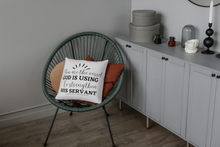 Load image into Gallery viewer, Cushion | 45 x 45 Faux Burlap Cover
