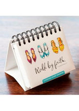 Load image into Gallery viewer, Day Brightener | Walk by Faith | 365 days Perpetual Calendar