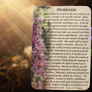 Prayer Card | Desiderata