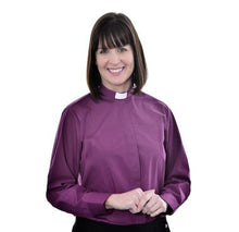 Load image into Gallery viewer, Womens Clerical Long Sleeve Shirt