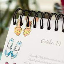 Load image into Gallery viewer, Day Brightener | Walk by Faith | 365 days Perpetual Calendar