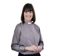 Load image into Gallery viewer, Womens Clerical Long Sleeve Shirt