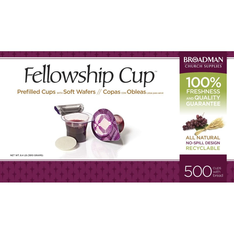 Prefilled  Fellowship Cup – 500 Count Box