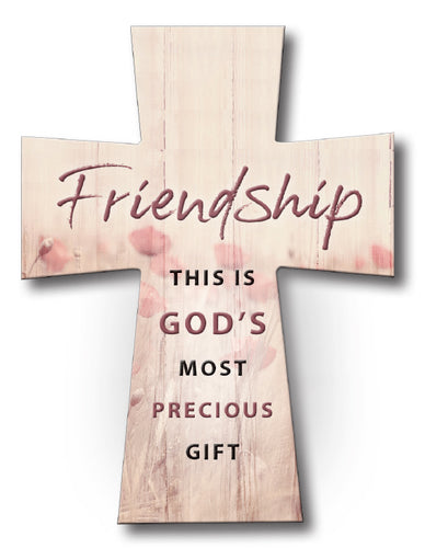 Resin Standing Cross | Friendship