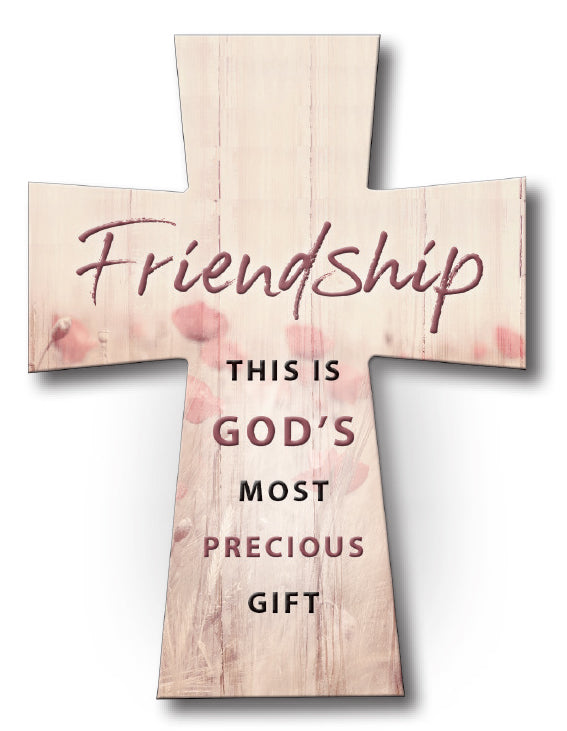 Resin Standing Cross | Friendship