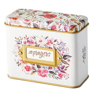 My Prayers | Floral Prayer Card Tin