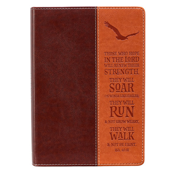 Classic LuxLeather Journal: Wings/Eagles