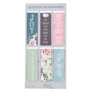 Magnetic Page Marker Set: Joy | Set of 6 Magnetic Bookmarks