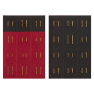 Bible Indexing Tabs | Black