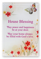 Glass Plaque Small- House Blessing