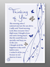 Load image into Gallery viewer, Glass Plaque - Thinking of You