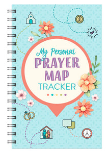 My Personal Prayer Map Tracker | Blue