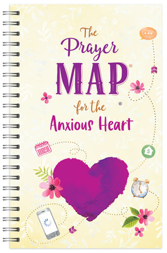 Prayer Map |  For The Anxious Heart