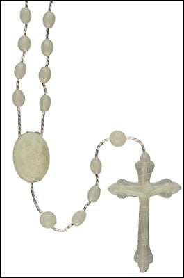 Plastic Corded Rosary | Luminous
