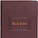KJV, Thinline Large Print Bible, Vintage Series, Leathersoft, Brown, Red Letter