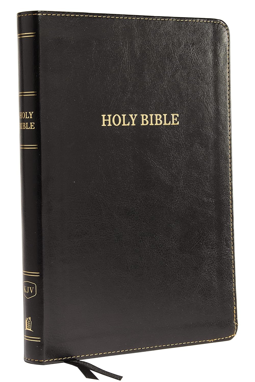 KJV Holy Bible: Large Print Thinline, Black Leathersoft, Red Letter, Comfort Print: King James Version Imitation Leather – Large Print,