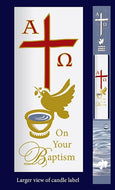 BAPTISM CANDLE