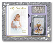 First Communion- Rosary with Mass Book