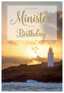 CARD- MINISTER BIRTHDAY CARD