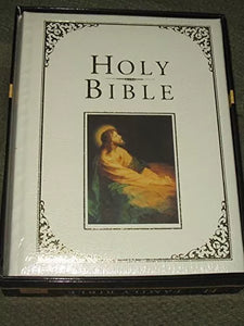 Holman KJV Family Bible Deluxe Edition White Bonded Leather