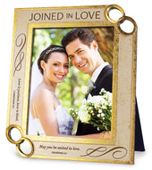 Photo Frame | Joined In Love | Wedding Ring Detail | 10.25in X 8.25