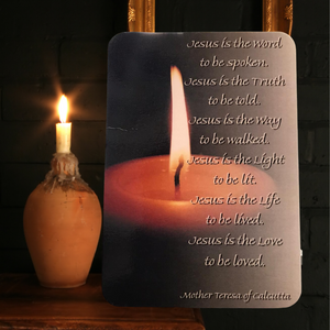 Prayer Cards- Jesus Is The Word To Be Spoken- Mother Teresa of Calcutta