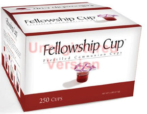 Prefilled fellowship Communion wine and wafer 250