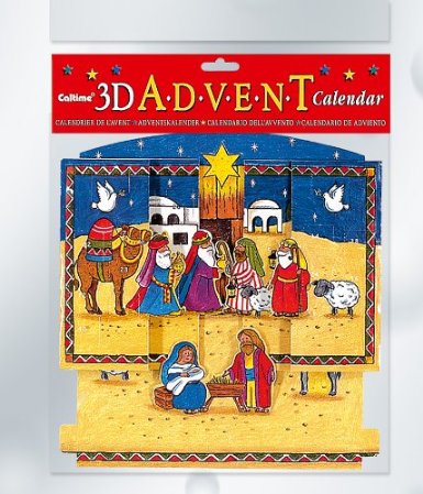 Advert Calendar 3D Manger Scene Advent Calendar By S364