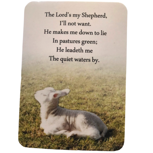 Prayer Card | The Lord Is My Shepherd