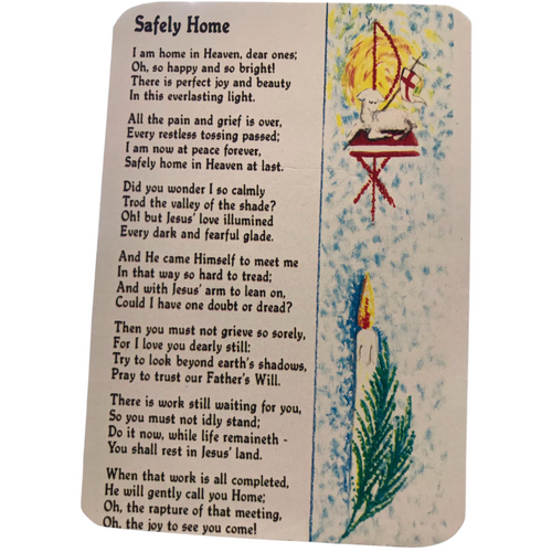 Prayer Card | Safely Home