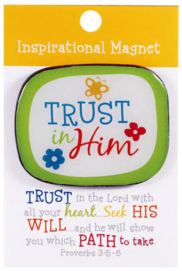 Trust in the Lord Magnet proverb 3;5-6