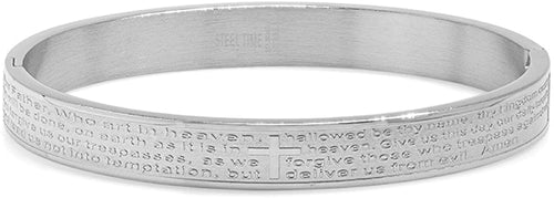 Stainless Steel Bracelet- The Lord's Prayer