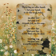 Prayer Cards- Christ Has No Other Hands