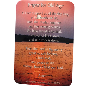 Prayer Card | Prayer For Old Age