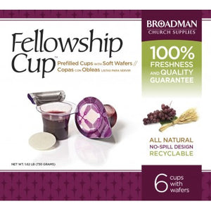 Prefilled fellowship Communion wine and Wafer 6