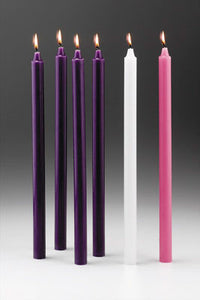 Advent Candle Set - 10" x 7/8"