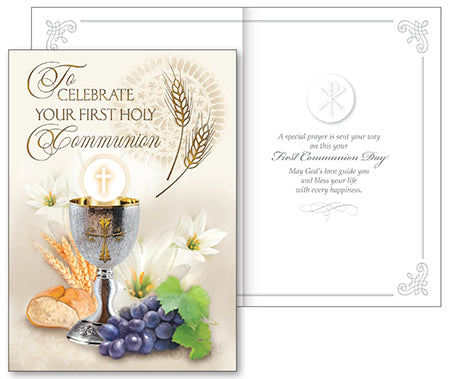 Card | Celebrate your First Holy Communion