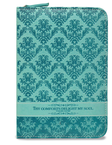 Journal - Divine Details - 5.5 In X 7.5 -Journal -- Psalm 94:19 - Green
