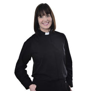 Womens Clerical Long Sleeve Shirt