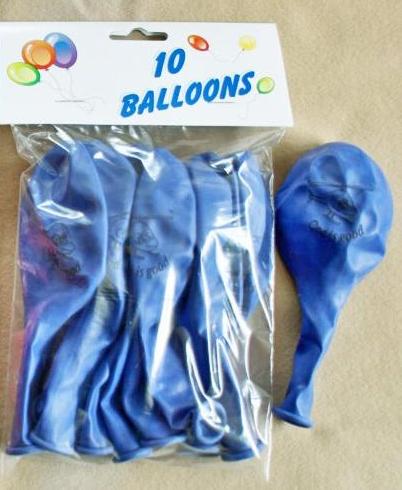 Balloon Blue  Pack of 10