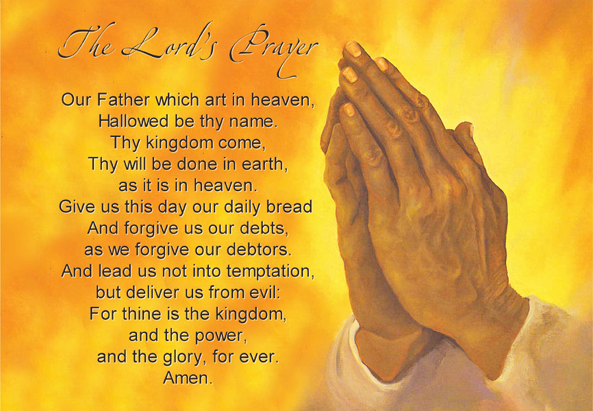 Plaque- The Lords Prayer