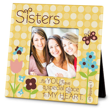Ceramic Photo Frame- Sisters- For You Have A Special Place in My Heart