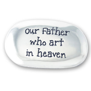 Thumb Stone Pocket Token- Our Father Who Art In Heaven