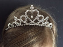 Load image into Gallery viewer, Communion Girls TIARA Sparkly Diamanté CROSS Headband 