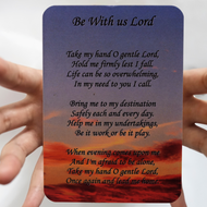 Prayer Cards- Be With Us Lord