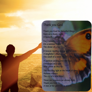 Prayer Cards- Thank You God