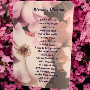 Prayer Cards- Morning Offering