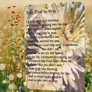 Prayer Cards- Take Time To Pray