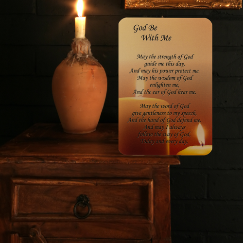 Prayer Cards- God Be With Me