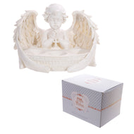  White Cherub 3 Tea Light Holder 